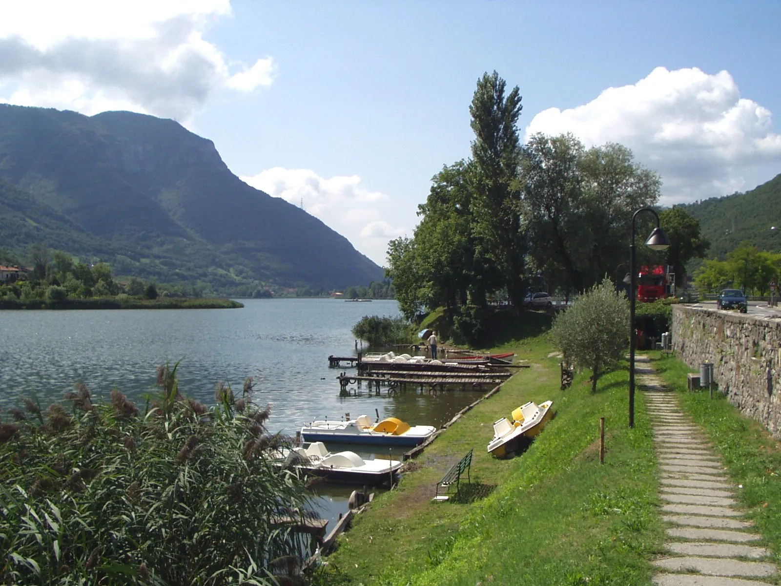 Pontile sul Lago di Endine